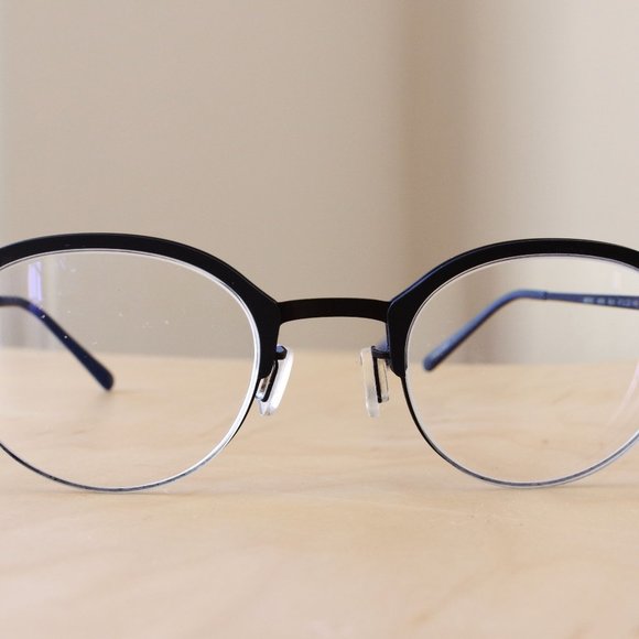 MODO 4059 SEMI RIMLESS TITANIUM EYEGLASS FRAMES - Picture 3 of 3